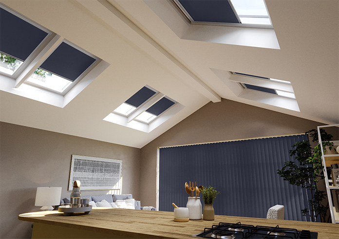 Trinity (Blackout), Navy - Loft Blind - Image 6